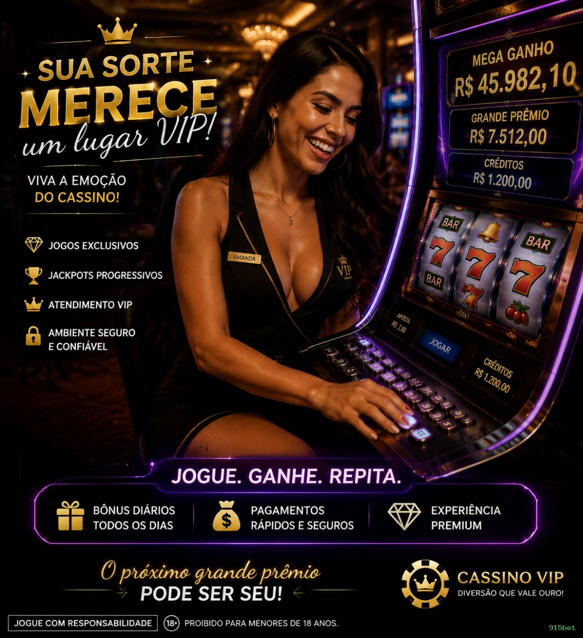 Siga a 915bet no Facebook